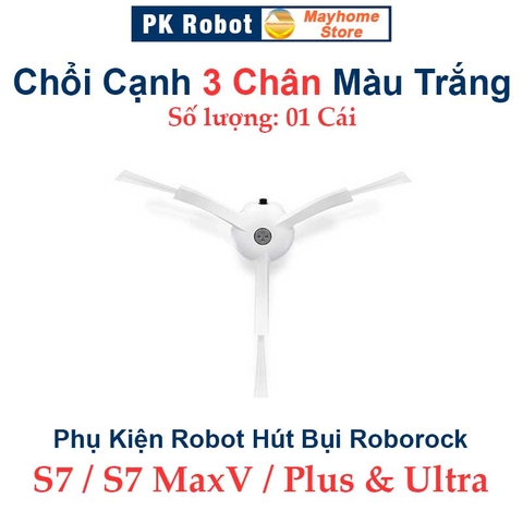 Phụ kiện Robot Hút Bụi Lau Nhà Roborock S7, S7 MaxV, S7 MaxV Plus & Ultra - Chổi lăn, Chổi cạnh, Lọc Hepa, Khăn Lau///