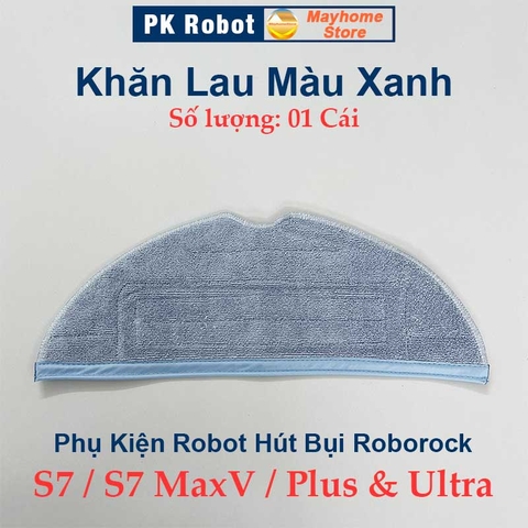 Phụ kiện Robot Hút Bụi Lau Nhà Roborock S7, S7 MaxV, S7 MaxV Plus & Ultra - Chổi lăn, Chổi cạnh, Lọc Hepa, Khăn Lau///