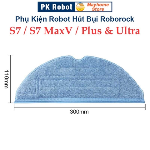 Phụ kiện Robot Hút Bụi Lau Nhà Roborock S7, S7 MaxV, S7 MaxV Plus & Ultra - Chổi lăn, Chổi cạnh, Lọc Hepa, Khăn Lau///