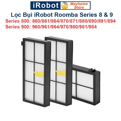 Phụ Kiện Robot Hút Bụi iRobot Roomba Series 8 & 9, Các model iRobot Roomba bắt đầu bằng số 8 và số 9