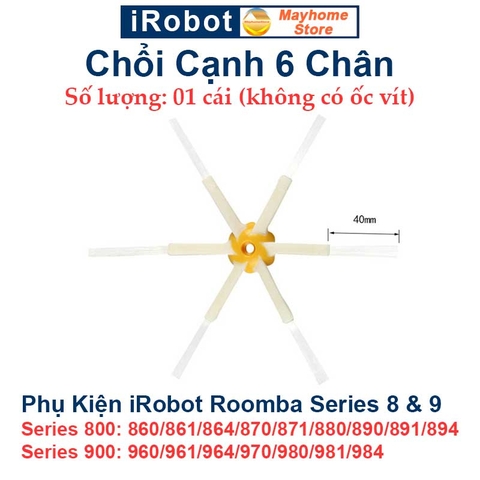 Phụ Kiện Robot Hút Bụi iRobot Roomba Series 8 & 9, Các model iRobot Roomba bắt đầu bằng số 8 và số 9