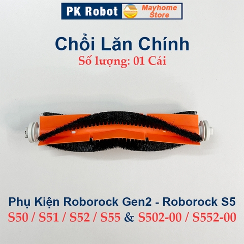Phụ kiện Robot Xiaomi Roborock Gen2, Roborock S50, S51, S52, S55, S502, S552. Chổi lăn, chổi cạnh, khăn lau, bộ lọc //