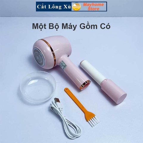 Máy cắt lông xù và xơ vải Cầm tay không dây giúp Áo khoác mùa đông, Áo len mới trở lại, Model Q1 sử dụng Pin Sạc.