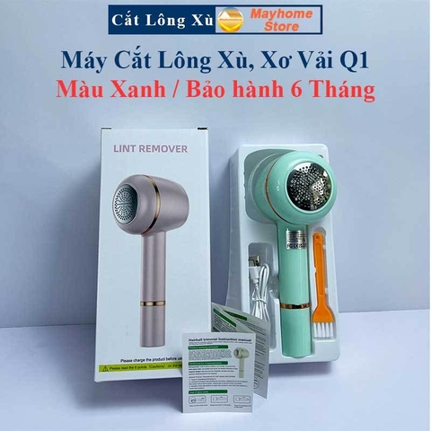Máy cắt lông xù và xơ vải Cầm tay không dây giúp Áo khoác mùa đông, Áo len mới trở lại, Model Q1 sử dụng Pin Sạc.