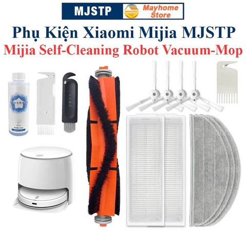 Phụ kiện Robot Xiaomi Mijia MJSTP, Mijia Self-Cleaning Robot Vacuum-Mop có Model là MJSTP