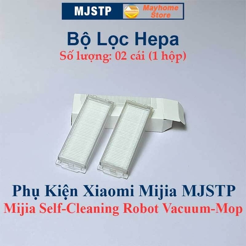 Phụ kiện Robot Xiaomi Mijia MJSTP, Mijia Self-Cleaning Robot Vacuum-Mop có Model là MJSTP