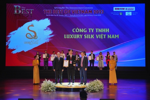 Luxury Silk - TOP 10 THE BEST OF VIETNAM 2023