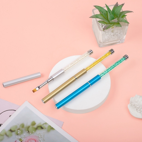 Cọ đắp gel cán đá cao cấp (5/10/30/50 pcs/case)