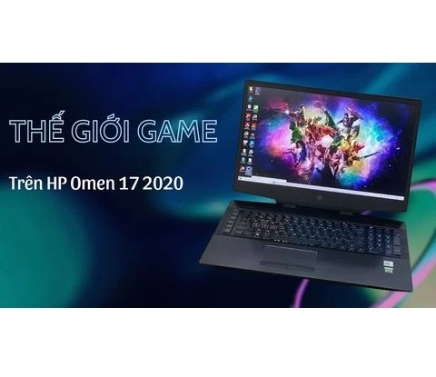 Đánh giá laptop gaming HP Omen 17 2020 - Intel Core i7 10750H / RTX 2070 8GB 144Hz
