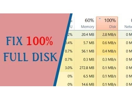 15 thủ thuật giúp bạn khắc phục lỗi Full Disk 100% trên Windows