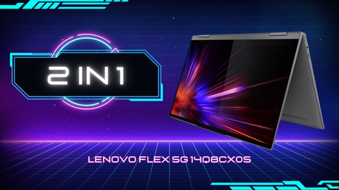 Đánh giá review Lenovo Flex 5G 14Q8CX05 - Cảm ứng xoay lật 360 độ, hỗ trợ SIM 4G