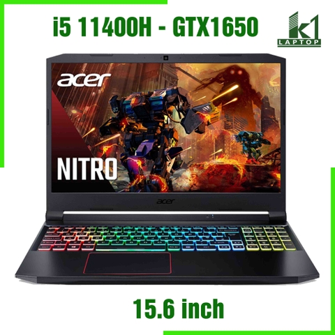 Laptop Gaming Acer Nitro 5 2021 AN515-57 - Intel Core i5 11400H GTX1650 15.6 FHD