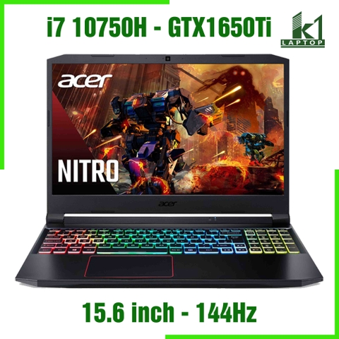 Laptop Gaming Acer Nitro 5 2020 AN515-55 - Core i7 10750H GTX1650Ti 15.6inch FHD IPS