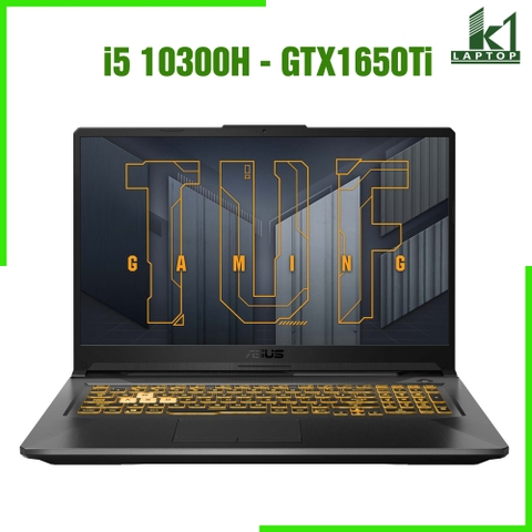 Laptop Gaming ASUS TUF F17 FX706 - Core i5 10300H GTX 1650 Ti 17.3inch FHD 144Hz