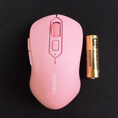 Chuột không dây DAREU LM115G Pink | Black
