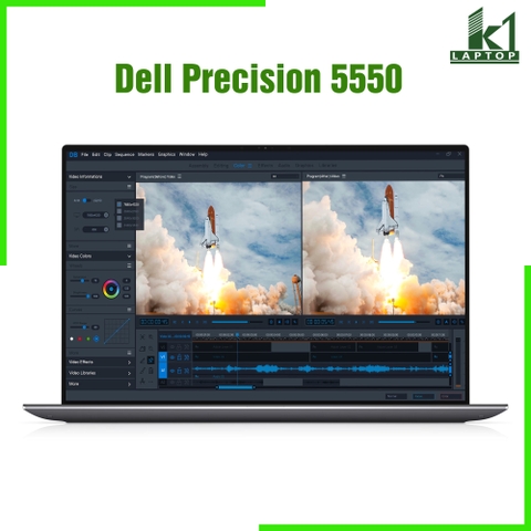 Laptop Workstation Dell Precision 5550 - Intel Core i7 i9 Xeon | Quadro T1000 T2000 | 15.6-inch