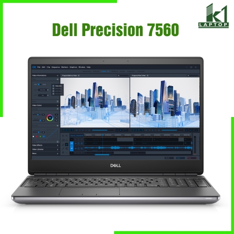 Laptop Workstation Dell Precision 7560 - Core i9 11950H Quadro RTX A2000 15.6inch FHD