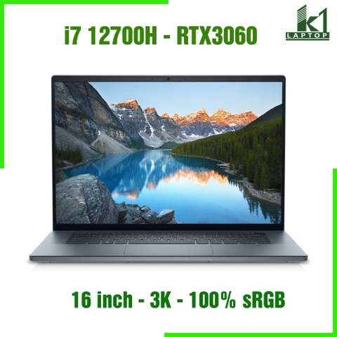 Laptop Dell Inspiron 16 Plus 7620 - Core i7 12700H RTX3060 16 inch 16:10 3K 100% sRGB