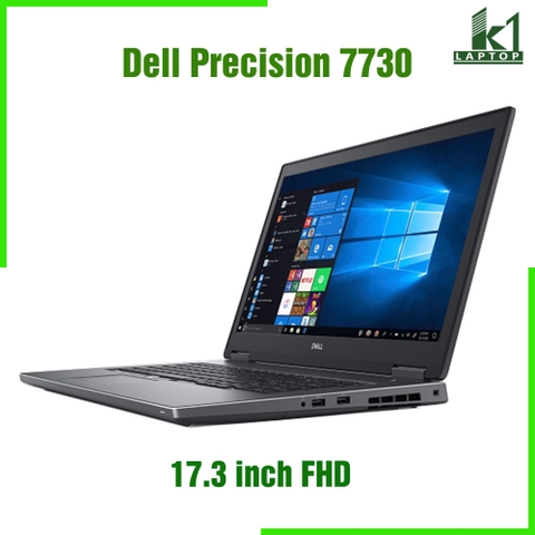 Laptop Workstation Dell Precision 7730 - Intel Core i7 Xeon Quadro P3200 P4200 P5200 17.3 inch FHD 4K