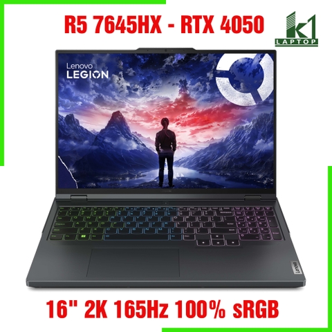 Lenovo Legion Pro 5 16ARX8 2023 - Ryzen 5 7645HX RTX 4050 16inch 2K 165Hz 100% sRGB