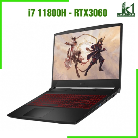 Laptop Gaming MSI Katana GF66 11UE - Core i7 11800H RTX3060 15.6inch FHD 144Hz