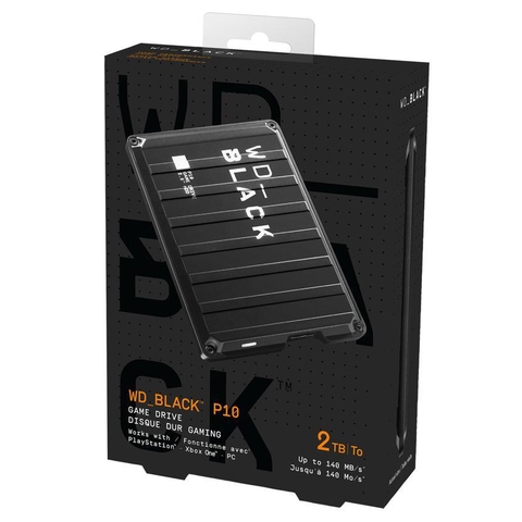 Ổ cứng di động HDD Portable 2TB WD Black P10