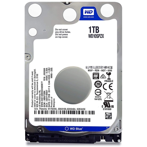 Ổ cứng HDD Laptop 1TB Western Digital WD Blue