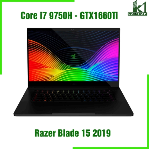 Razer Blade 15 Mid 2019 - Core i7 9750H GTX1660Ti 15.6inch FHD 144Hz