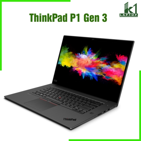 Laptop Workstation Lenovo ThinkPad P1 Gen 3 - Core i9 10885H Quadro T2000 15.6inch UHD 100% Adobe RGB