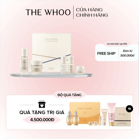 Bộ Dưỡng Whoo Royal Regina Energetic 2pcs Special Set
