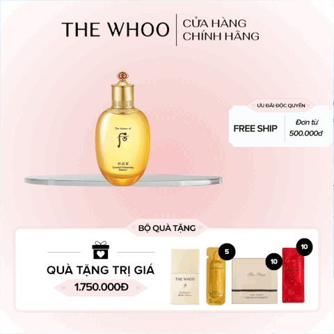 Nước hoa hồng Whoo Gongjinhyang Essential Moisturizing Balancer