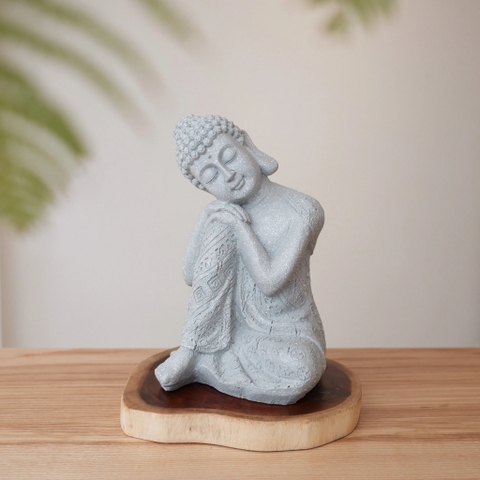 Tượng An Nhiên màu đá