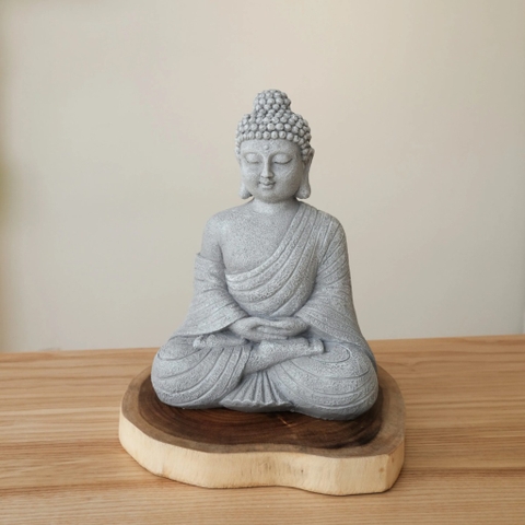 Tượng Thích Ca áo xám