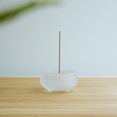 Lư hương thuỷ tinh