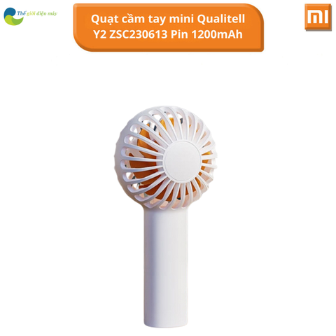 Quạt cầm tay mini Qualitell Y2 ZSC230613 Pin 1200mAh