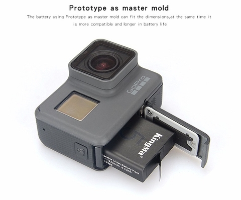 pin cho camera gopro hero 4, gopro hero 5, gopro hero 6