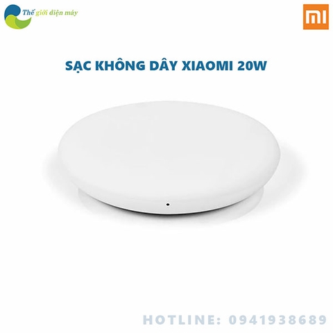 Đế sạc không dây thông minh Xiaomi Mi Wireless Charger QC 3.0 20W