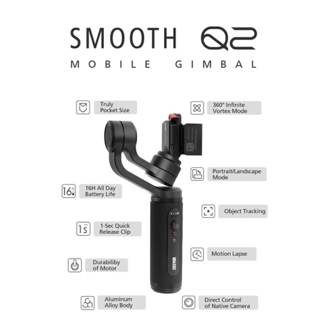 Tay cầm chống rung Smooth Q2