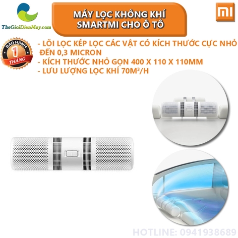 Máy lọc không khí Xiaomi Smartmi cho ô tô