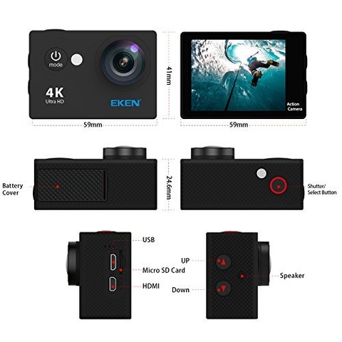 Camera hành động Eken W9S