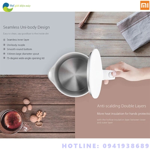 [Bản quốc tế] Ấm Đun nước Xiaomi Mijia ELECTRIC KETTLE