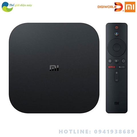 [Bản quốc tế] Android Tivi Box Xiaomi Mibox S 4K (Android 8.1)