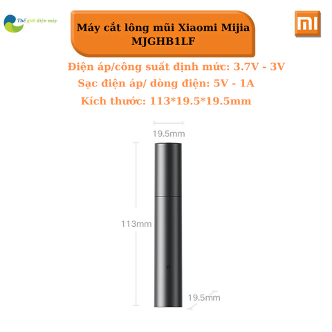 Máy cắt lông mũi Xiaomi Mijia MJGHB1LF