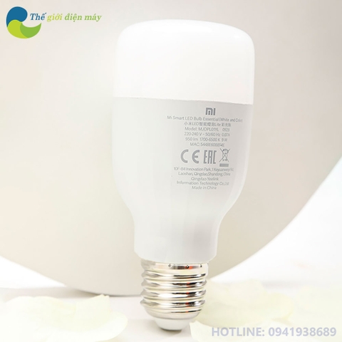 [Bản quốc tế] Bóng đèn LED thông minh Xiaomi Bulb Essential MJDPL01YL