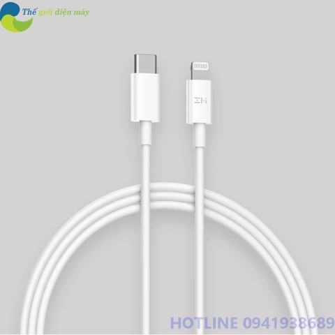 Cáp sạc nhanh PD USB-C to Lightning Xiaomi ZMI AL870 (1M)/ AL871 (0.3M)