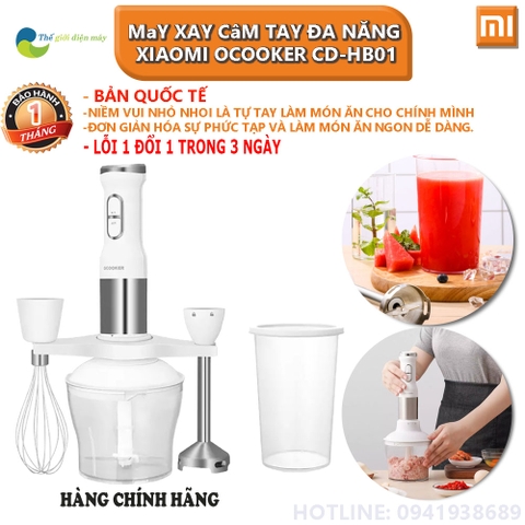 Máy xay cầm tay đa năng Xiaomi OCOOKER CD-HB01