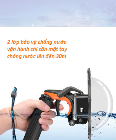 Dome Port cho camera hành động Gopro Hero