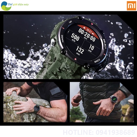 [Bản Quốc Tế] Đồng hồ thông minh Xiaomi Huami Amazfit T-Rex Theo Dõi Vận Động Theo Dõi Sức Khỏe