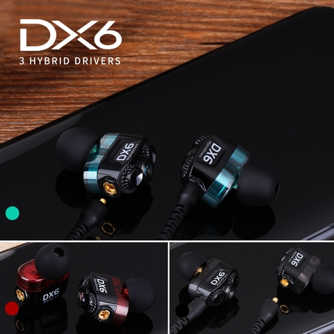 Tai nghe gaming nhét tai Plextone DX6 chân jack 3.5 có thể thay thế cho chân type C chân bluetooth