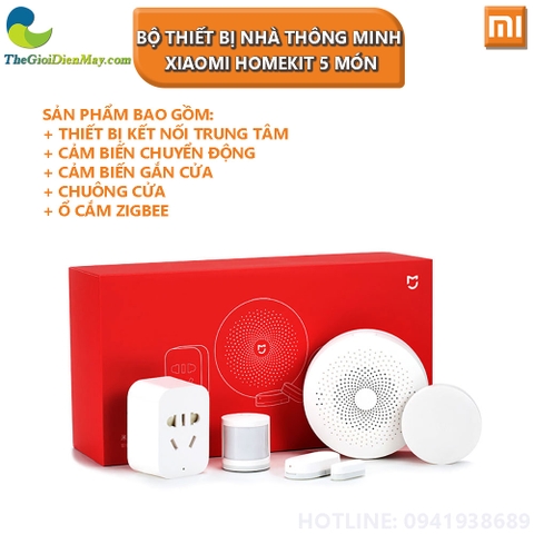 Bộ thiết bị nhà thông minh Xiaomi HomeKit 5 món